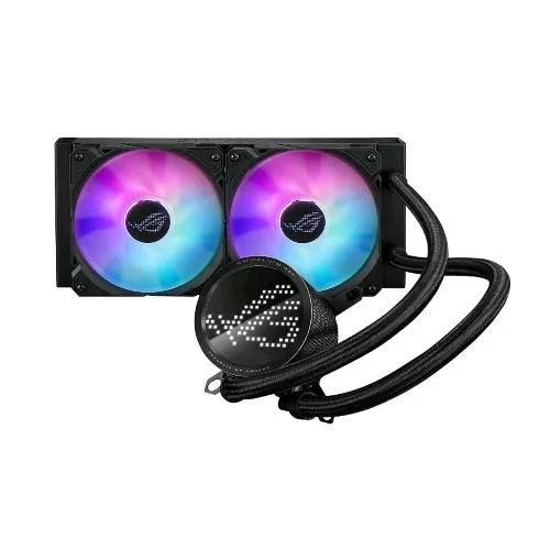 ASUS Rog Ryuo III 240 ARGB Kit di Raffreddamentocpu a Liquido LCD Panel Intel 1200/1700 AMD AM4/AM5 Black