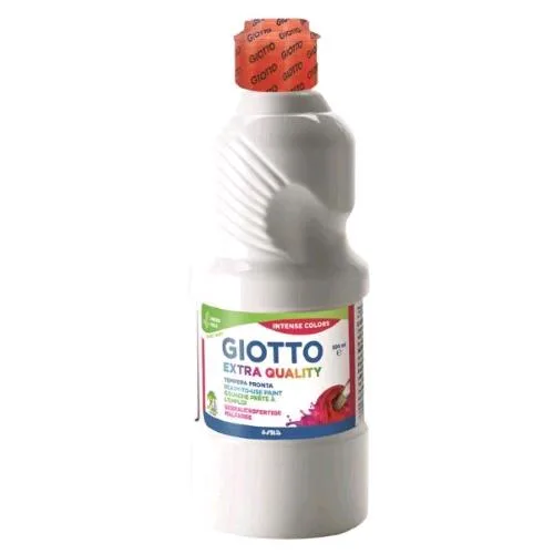 Giotto Tempera Pronta Flacone da 500 ml Bianco