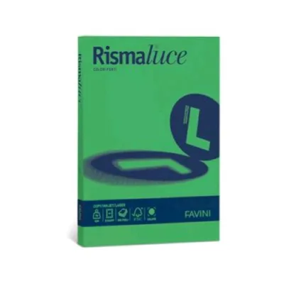 Cartotecnica Favini Rismaluce Risma da 200 Fogli 140 g 29.7 x 42 cm A3 Verde