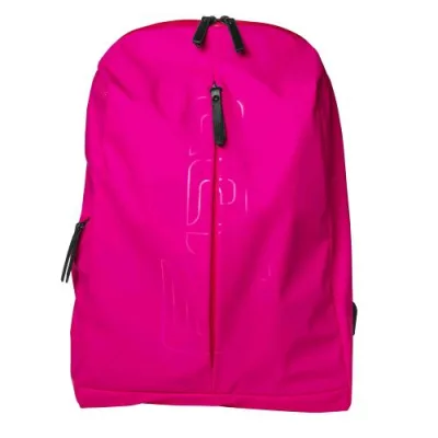 Celly Funky Backpack Zaino per Notebook con Tasca Antifurto Strap per Trolley Porta USB Esterna con Cavo Integrato Colore Pink