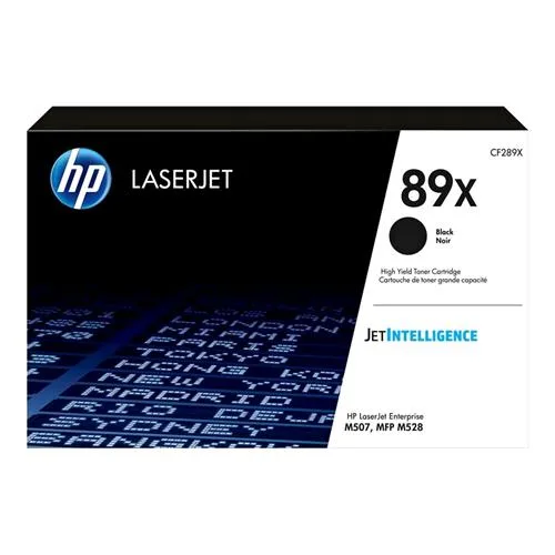 HP 89X Toner Nero Alta Capacita' 10.000 Pagine per Laserjet Enterprise M507, MFP M528; Laserjet Enterprise Flow MFP M528