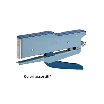 Zenith 548/E Cucitrice a Pinza Blister Caricamento Superiore 15 Fogli Tipo Punti Serie 6/4-6/6 mm Colori Assortiti