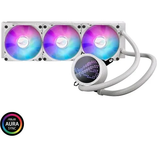 ASUS Rog Ryuo III 360 ARGB CPU Liquid Cooler LCD Panel Intel 1200/1700 AMD AM4/AM5