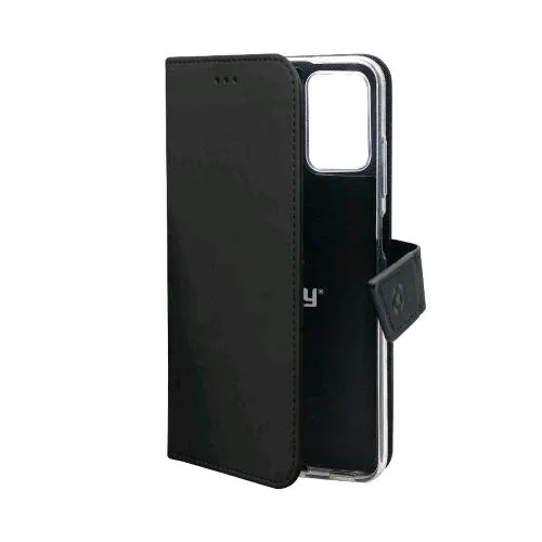Celly Wally Apple iPHONE 14 Pro Custodia a Portafoglio con Flap Magnetico e Taschine Interne Portadocumenti Black