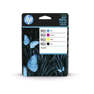 HP 903 4-Pack Cartuccia Ink-Jet 1.245 Pagne Ciano Giallo Magenta Nero