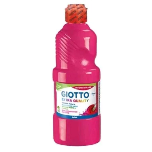 Giotto Tempera Pronta Flacone da 500 ml Magenta