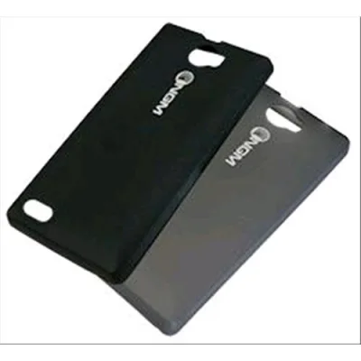 NGM Bumper Stylo PACK2 (2 Custodie in Silicone Nero e Nero Trasparente)