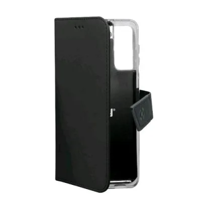 Celly Wally Case Galaxy S22+ 5G Custodia a Portafoglio Black