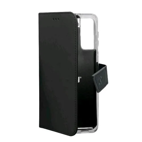 Celly Wally Case Galaxy S22+ 5G Custodia a Portafoglio Black