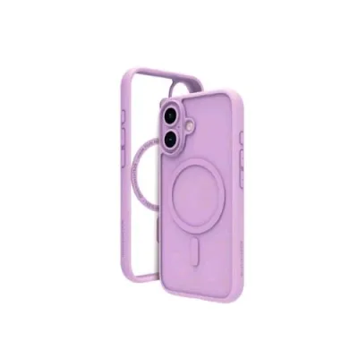 DBRAMANTE 1928 Apple iPHONE 16 Plus Cover in PVC Magsafe Rosa