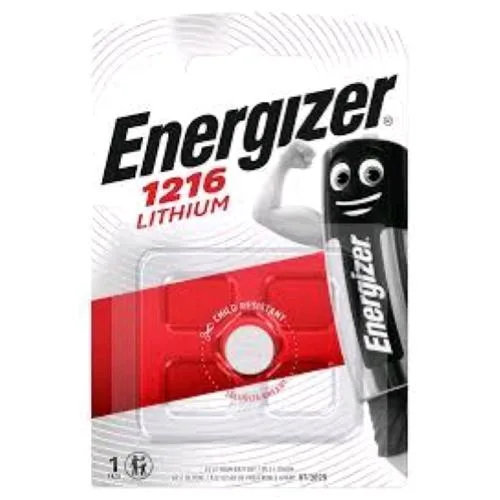 Energizer CR1216 Lithium Batteria a Bottone al Litio 3 V Conf 1 Pz.