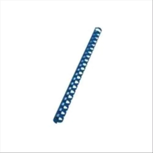 Fellowes Dorso a Spirale in Plastica Passo 14.28 mm 21 Anelli da 12 mm A4 Rilegatura Min. 2 Max 32 Fogli Col. Blu Conf 25 Pz.