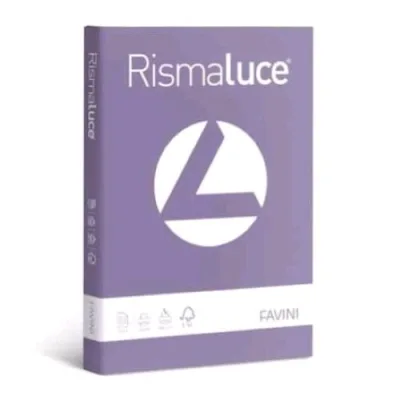 Cartotecnica Favini Rismaluce Risma da 300 Fogli 90 g 29.7 x 21 cm A4 Violetto