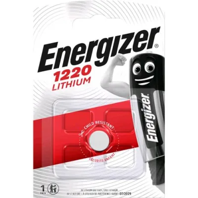 Energizer CR1220 Lithium Batteria a Bottone al Litio 3 V Conf 1 Pz.