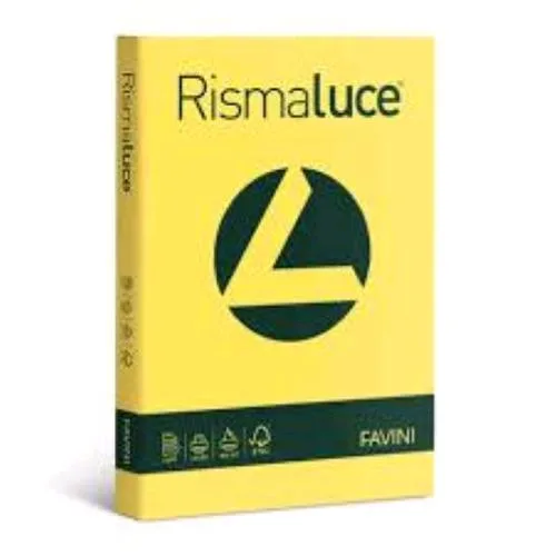 Cartotecnica Favini Rismaluce Risma da 300 Fogli 90 g 29.7 x 42 cm A3 Giallo Sole