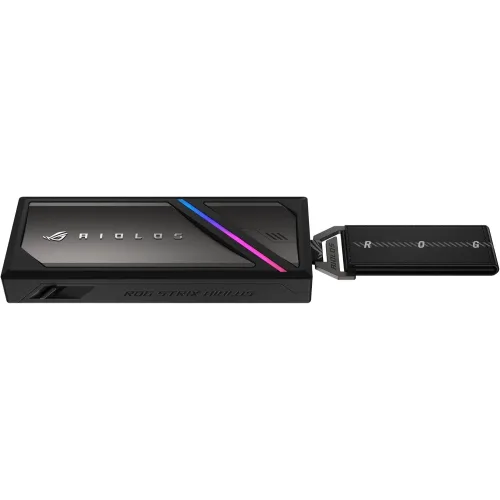 ASUS Rog Strix Aiolos Box Esterno per SSD M.2 USB-C 3.2 Gen 2X2 20 Gbps Nero
