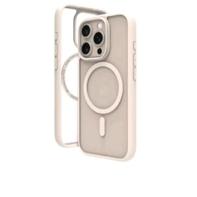 DBRAMANTE 1928 Apple iPHONE 16 Pro Cover in PVC Magsafe Oro