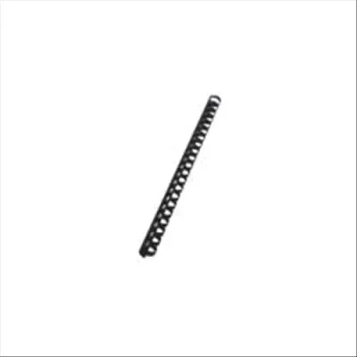 Fellowes Dorso a Spirale in Plastica Passo 14.28 mm 21 Anelli da 14 mm A4 Rilegatura Min. 2 Max 36 Fogli Col. Nero Conf 25 Pz.