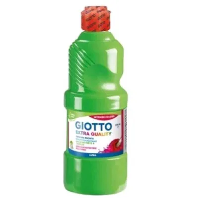 Giotto Tempera Pronta Flacone da 500 ml Verde Cinabro