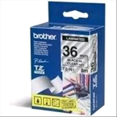 Brother Tze-161 Nastro TZ Nero / Trasp