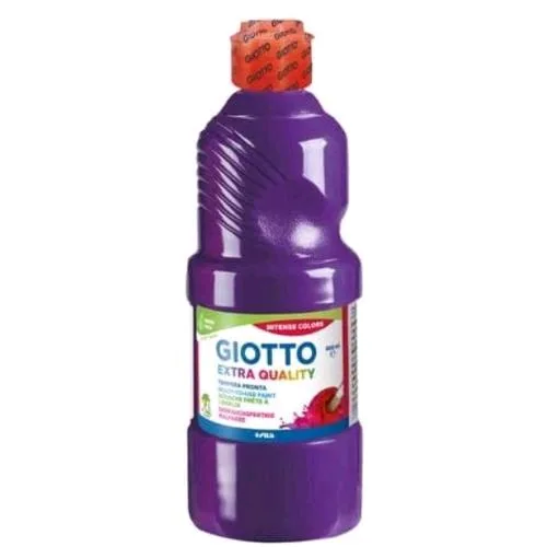Giotto Tempera Pronta Flacone da 500 ml Violetto