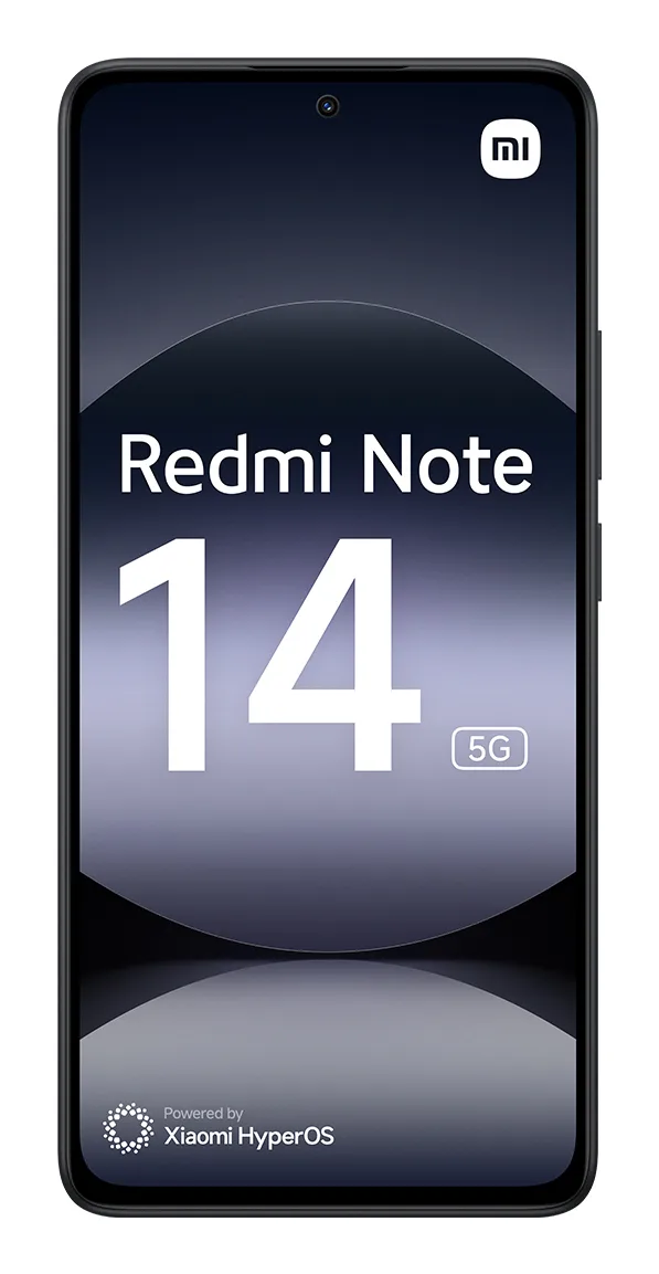 SM XIAOMI REDMI NOTE 14 5G BLAK 6,67 8+256GB EU MIDNIGHT BLACK