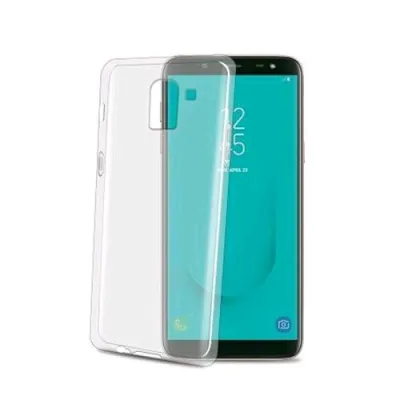 Celly Galaxy J6 2018 Cover in Tpu Trasparente