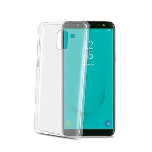 Celly Galaxy J6 2018 Cover in Tpu Trasparente