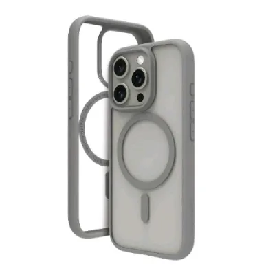 DBRAMANTE 1928 Apple iPHONE 16 Pro Max Cover in PVC Magsafe Titanium