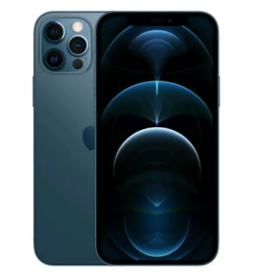 Apple iPHONE 12 Pro 256GB Pacific Blu Blue Ricondizionato Grado A con Caricabatterie e Cavo 1 Anno di Garanzia