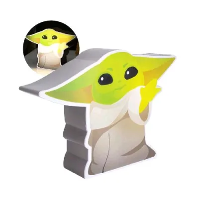 Paladone PP10246MAN The Mandalorian Grogu Lampada LED 2D 16 cm Multicolore
