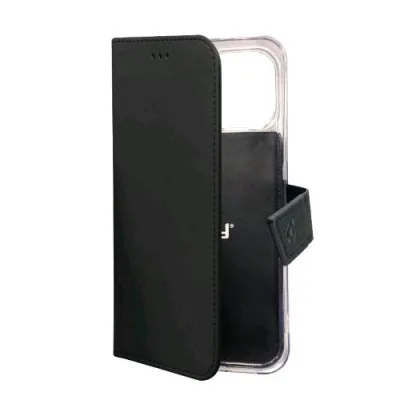 Celly WALLY1006 Wally Apple iPHONE 13 Mini Custodia a Portafoglio Black