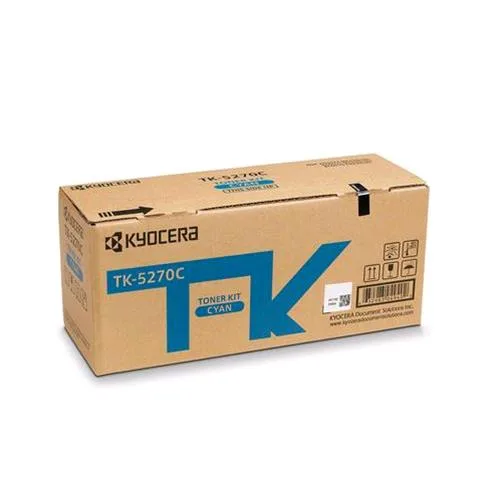 Kyocera TK-5270C Toner Ciano Ecosys M6X30 6.000 Pagine