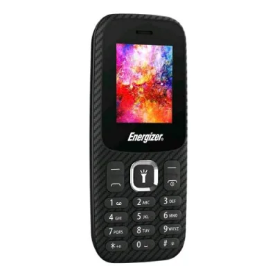 Energizer E13 Dual SIM 1.77" Telefono Cellulare 2G con Fotocamera Torcia Nero