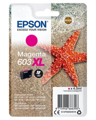 Epson 603XL Durabrite Ultra Cartuccia Ink-Jet 350 Pagine Magenta