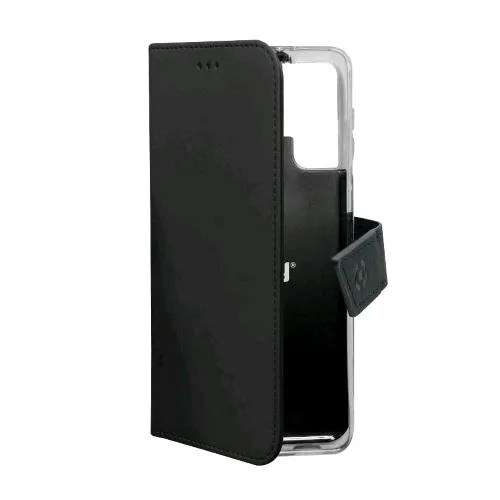 Celly WALLY1017 Wally Xiaomi 12 Pro Custodia a Portafoglio Black