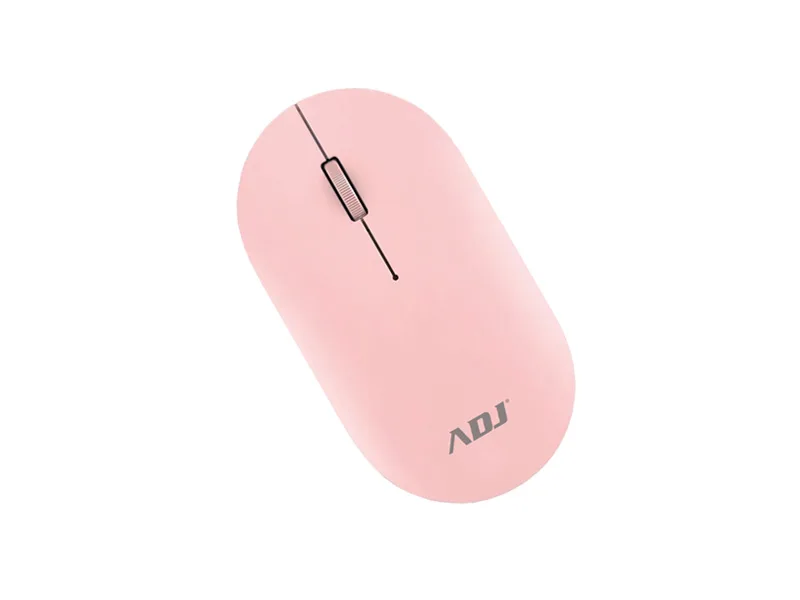 MOUSE WIRLESS OTTICO 3D EGG PINK 1000 DPI 3 TASTI PLUG&PLAY ADJ
