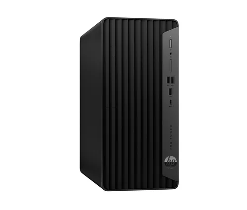 HP Pro Tower 400 G9 PCI i3-13100 RAM 8GB-SSD 512GB NVMe-Intel UHD Graphics 730-Gigabit LAN-Tastiera e Mouse-Win 11 Prof Nero (D7JX5AT#ABZ)