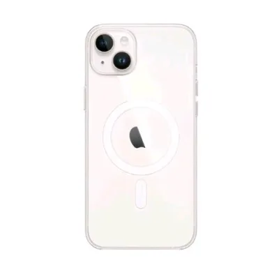 Apple iPHONE 14 Plus Cover con Magsafe in Policarbonato Trasparente