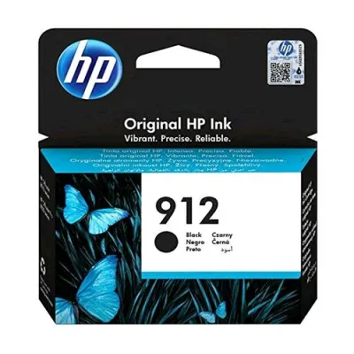 HP 912 3YL80AE Cartuccia Originale Nero 300 Pagine Compatibile con Stampanti a Getto di Inchiostro Officejet Pro Serie 8010 e 8020