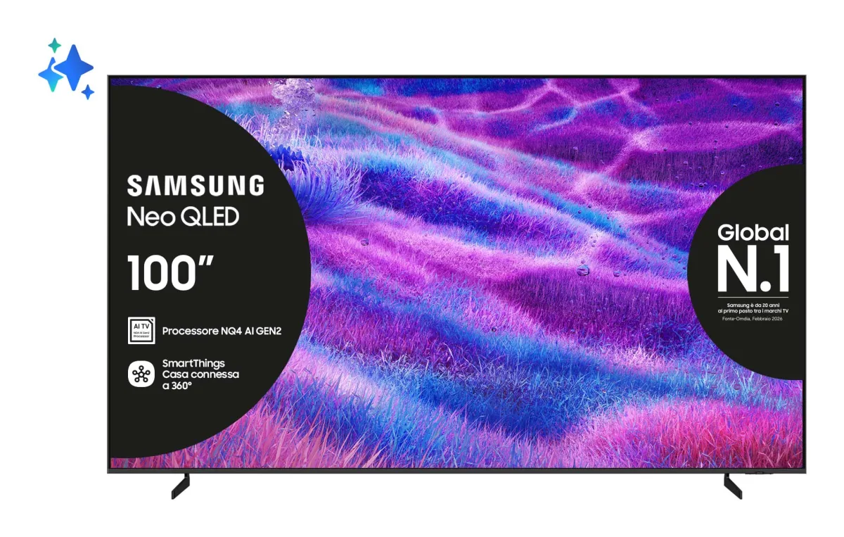 TV 100 SAM 4K UHD QLED NEO SMART LAN DVT2 DVBS2 HDR10 ITALIA QLED