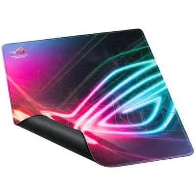 ASUS Rog Strix Edge Mouse Pad Gaming XXL (40X45 cm) Cuciture Laterali Rinforzate Impermeabile Multicolor