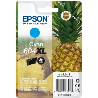 Epson 604XL CARTUCCIA INK CIANO 4 ML PER Expression Home XP-4200; Home Cinema 3200; Stylus Photo 2200