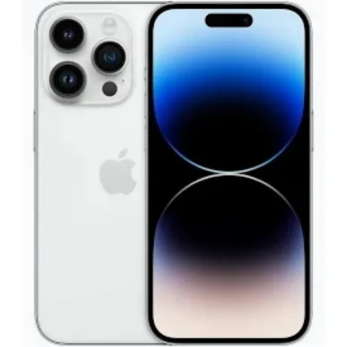 Apple iPHONE 14 Pro 256GB Argento Ricondizionato Grado A con Caricabatterie e Cavo 1 Anno di Garanzia