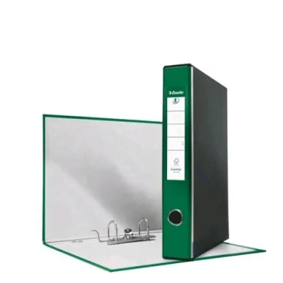 Esselte Eurofile G54 Registratore Formato Protocollo 230X330X50 mm Col. Verde Conf 8 Pz.
