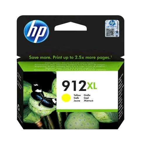 HP 912 XL Cartuccia Ink-Jet Giallo 825 Pagine