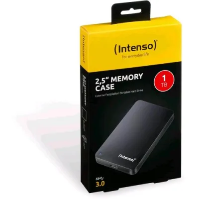 Intenso 6021560 HDD Esterno 1.000GB USB 3.0 Formato 2.5" 5.400 RPM Black
