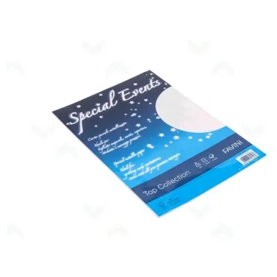Cartotecnica Favini Special Events 20 Fogli 120 g A4 Colore Bianco