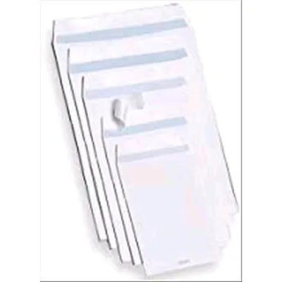 Blasetti Buste di Carta a Sacco con Strip 160X230 80 g Col. Bianco Conf 100 Pz.