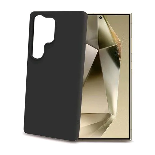 Celly Galaxy S25 Ultra 5G Custodia in Tpu Finitura Soft Touch Nero
